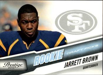 2010 Panini Prestige - Draft Picks Light Blue #249 Jarrett Brown  Front