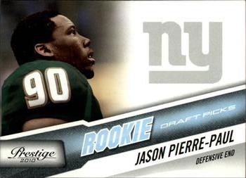 2010 Panini Prestige - Draft Picks Light Blue #250 Jason Pierre-Paul  Front
