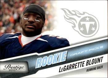 2010 Panini Prestige - Draft Picks Light Blue #267 LeGarrette Blount  Front