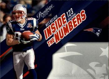 2010 Panini Prestige - Inside The Numbers #9 Wes Welker  Front