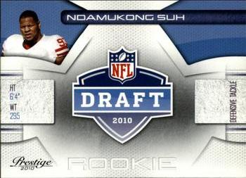 2010 Panini Prestige - NFL Draft #1 Ndamukong Suh  Front