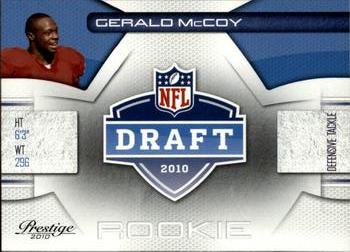 2010 Panini Prestige - NFL Draft #3 Gerald McCoy  Front