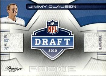 2010 Panini Prestige - NFL Draft #7 Jimmy Clausen  Front