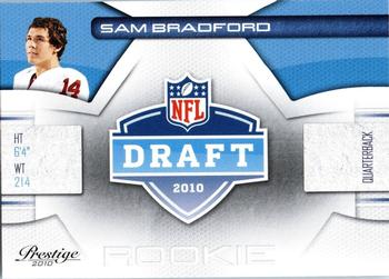 2010 Panini Prestige - NFL Draft #9 Sam Bradford  Front