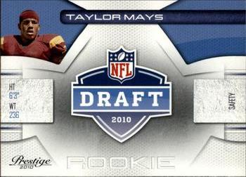 2010 Panini Prestige - NFL Draft #12 Taylor Mays  Front