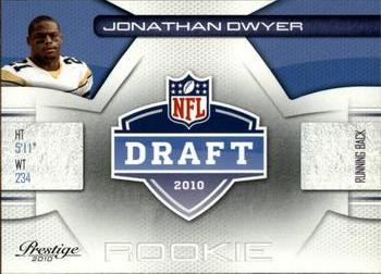 2010 Panini Prestige - NFL Draft #17 Jonathan Dwyer  Front