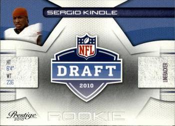 2010 Panini Prestige - NFL Draft #19 Sergio Kindle  Front