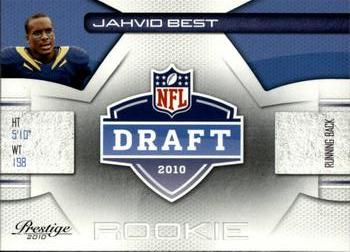 2010 Panini Prestige - NFL Draft #22 Jahvid Best  Front