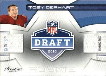 2010 Panini Prestige - NFL Draft #35 Toby Gerhart  Front