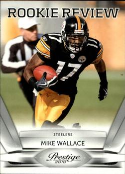 2010 Panini Prestige - Rookie Review #14 Mike Wallace  Front