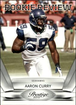 2010 Panini Prestige - Rookie Review #18 Aaron Curry  Front