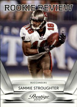 2010 Panini Prestige - Rookie Review #24 Sammie Stroughter  Front
