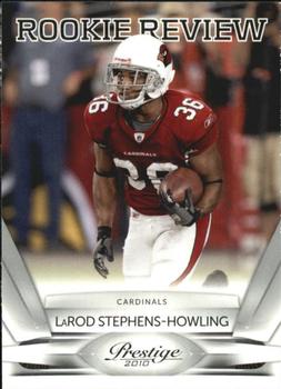 2010 Panini Prestige - Rookie Review #33 LaRod Stephens-Howling  Front