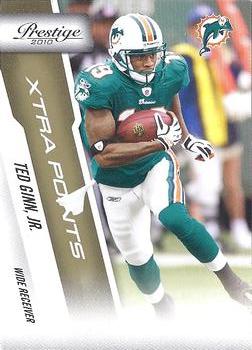 2010 Panini Prestige - Xtra Points Gold #106 Ted Ginn Jr. Front