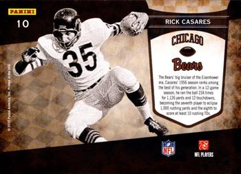 2010 Playoff Contenders - Legendary Contenders #10 Rick Casares  Back