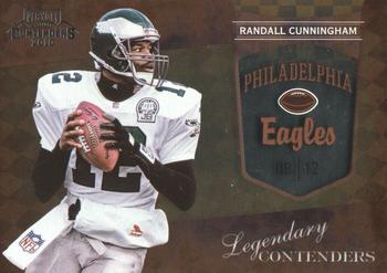 2010 Playoff Contenders - Legendary Contenders #12 Randall Cunningham  Front