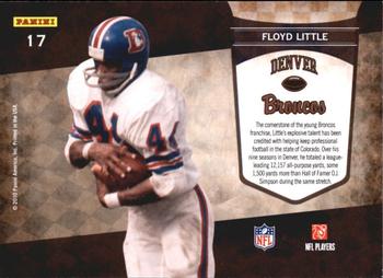 2010 Playoff Contenders - Legendary Contenders #17 Floyd Little  Back