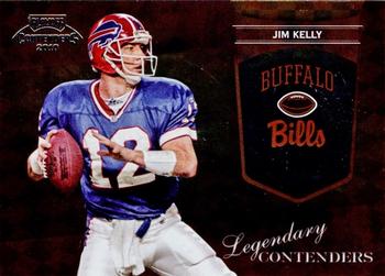 2010 Playoff Contenders - Legendary Contenders #18 Jim Kelly  Front