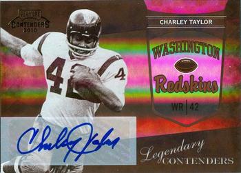 2010 Playoff Contenders - Legendary Contenders Autographs #4 Charley Taylor Front