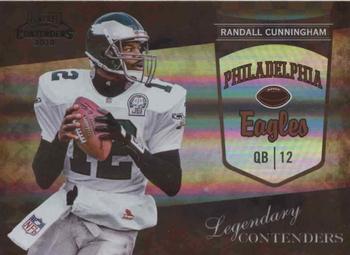 2010 Playoff Contenders - Legendary Contenders Black #12 Randall Cunningham  Front