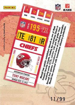 2010 Playoff Contenders - Playoff Ticket #195 Tony Moeaki  Back
