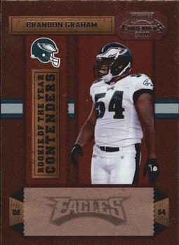 2010 Playoff Contenders - ROY Contenders #24 Brandon Graham  Front