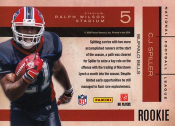 2010 Playoff Contenders - Rookie Roll Call #5 C.J. Spiller  Back
