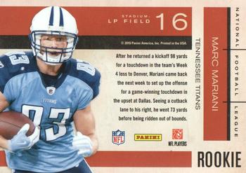 2010 Playoff Contenders - Rookie Roll Call #16 Marc Mariani  Back