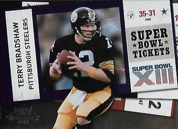 2010 Playoff Contenders - Super Bowl Ticket #32 Terry Bradshaw  Front