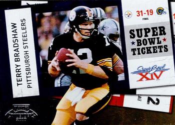 2010 Playoff Contenders - Super Bowl Ticket #33 Terry Bradshaw  Front
