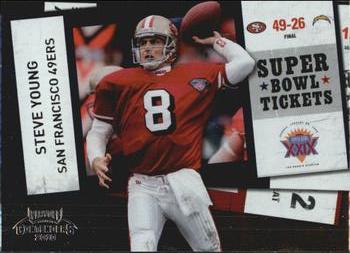 2010 Playoff Contenders - Super Bowl Ticket #53 Steve Young  Front