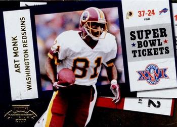 2010 Playoff Contenders - Super Bowl Ticket Gold #47 Art Monk  Front