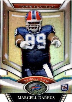 2011 Topps Platinum - Die Cuts #PDC-MD Marcell Dareus Front