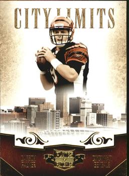 2010 Panini Plates & Patches - City Limits #4 Carson Palmer  Front