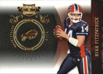 2010 Panini Plates & Patches - Gold #12 Ryan Fitzpatrick  Front