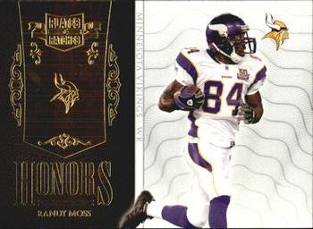 2010 Panini Plates & Patches - Honors #6 Randy Moss  Front
