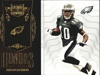 2010 Panini Plates & Patches - Honors #10 DeSean Jackson  Front