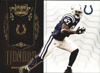 2010 Panini Plates & Patches - Honors #13 Reggie Wayne  Front