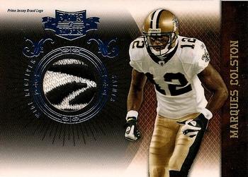2010 Panini Plates & Patches - Jerseys Prime Brand Logo #61 Marques Colston Front