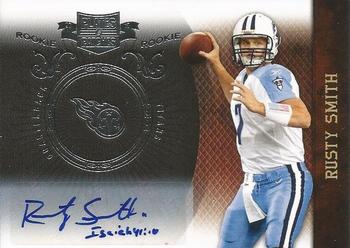 2010 Panini Plates & Patches - Signatures Silver #184 Rusty Smith  Front