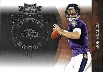 2010 Panini Plates & Patches - Silver #8 Joe Flacco  Front