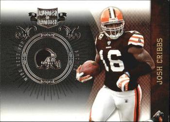 2010 Panini Plates & Patches - Silver #23 Josh Cribbs  Front