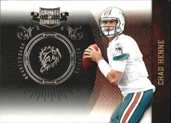 2010 Panini Plates & Patches - Silver #50 Chad Henne  Front