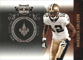 2010 Panini Plates & Patches - Silver #61 Marques Colston  Front