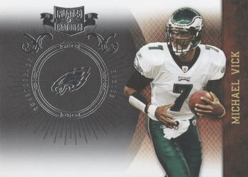 2010 Panini Plates & Patches - Silver #75 Michael Vick  Front