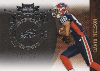 2010 Panini Plates & Patches - Silver #123 David Nelson  Front