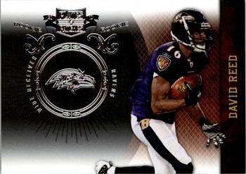 2010 Panini Plates & Patches - Silver #124 David Reed  Front