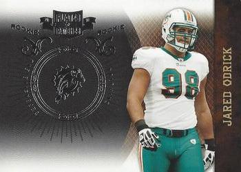 2010 Panini Plates & Patches - Silver #143 Jared Odrick  Front