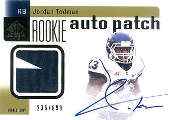 2011 SP Authentic #225 Jordan Todman Front