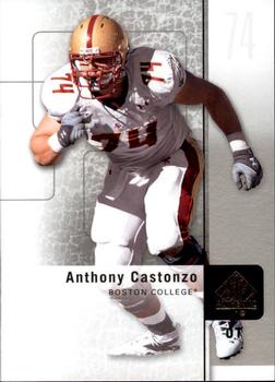 2011 SP Authentic #2 Anthony Castonzo Front